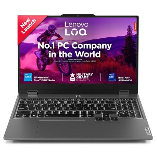 Lenovo LOQ Intel i5 12450HX 12th Gen AI Gaming Laptop price in hyderabad, telangana, nellore, vizag, bangalore